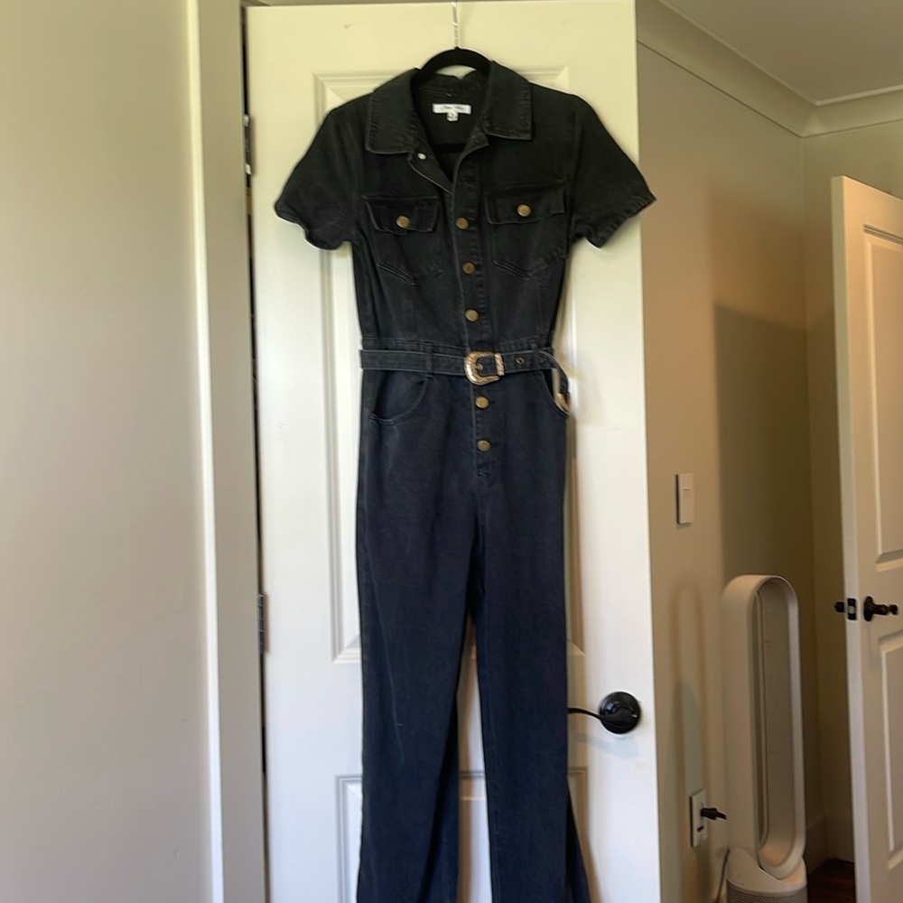 Cloud Ten Jean Jumpsuit: M